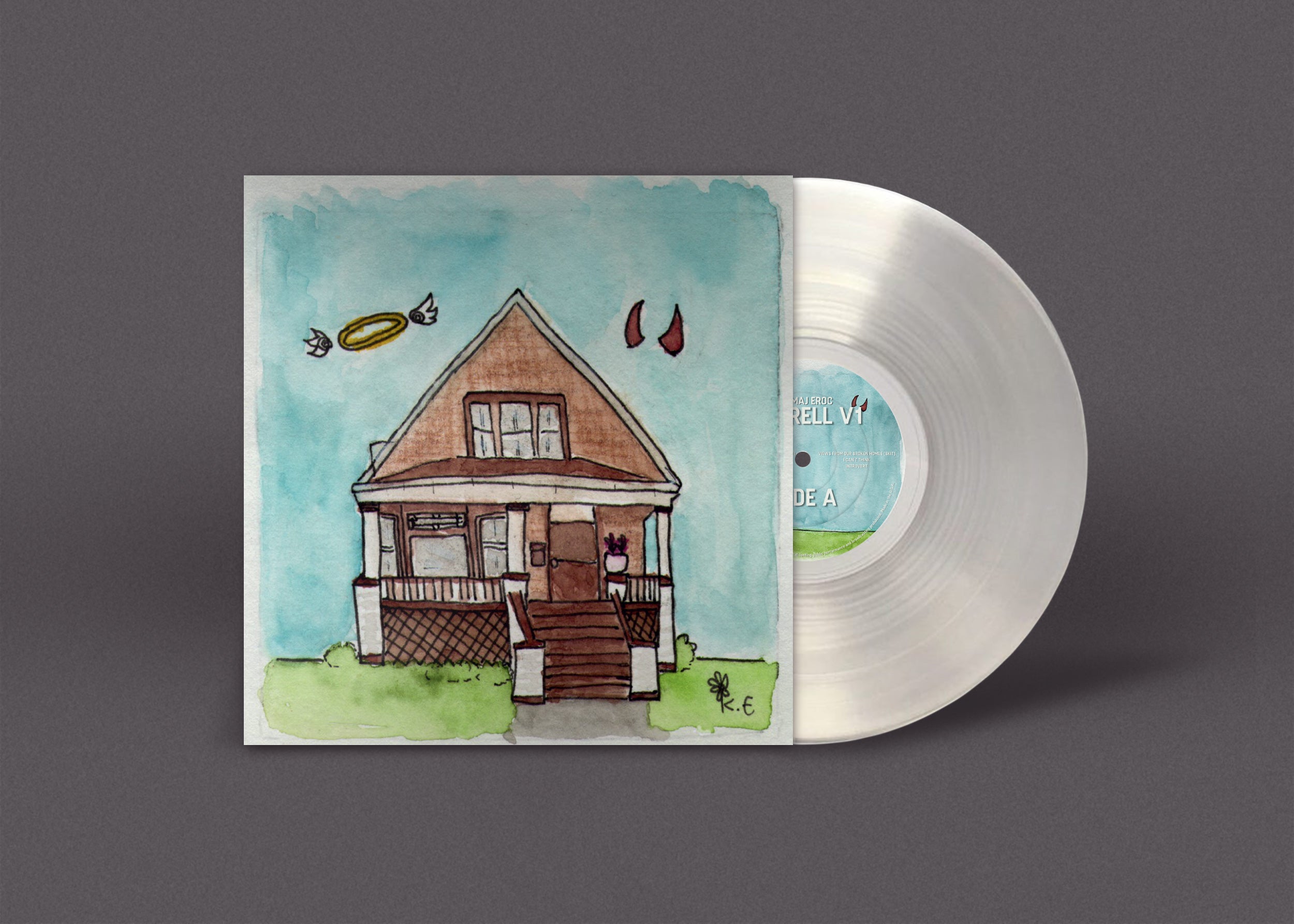 Darrell v1 - 12" Vinyl (Clear) [Limited Edition]